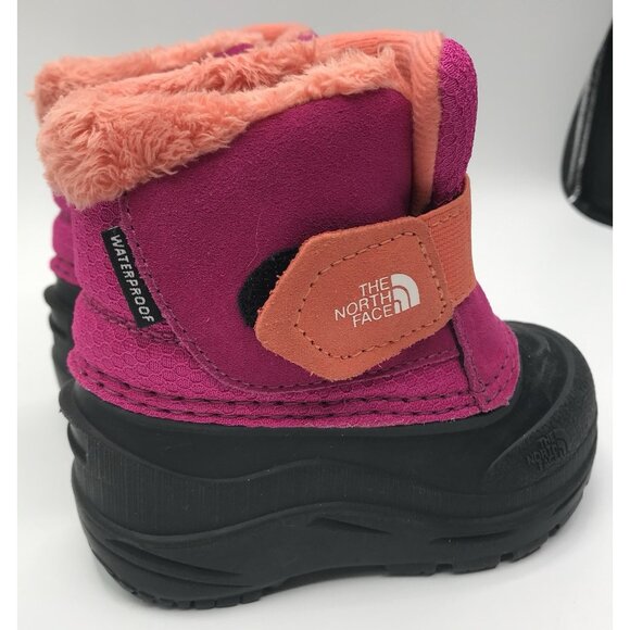 The North Face Heat Seeker 200 Gram Insulated Toddler Snow Boots Size 6 Pink - Picture 5 of 12